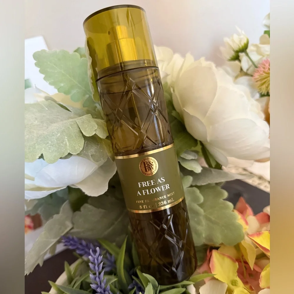 🆕🪷 BATH & BODY WORKS LIMITED EDITION “FREE AS A FLOWER“ FINE FRAGRANCE MIST. NEW - Picture 7 of 7